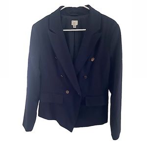 Women’s Blazer - Dark Navy Blue with Gold Buttons